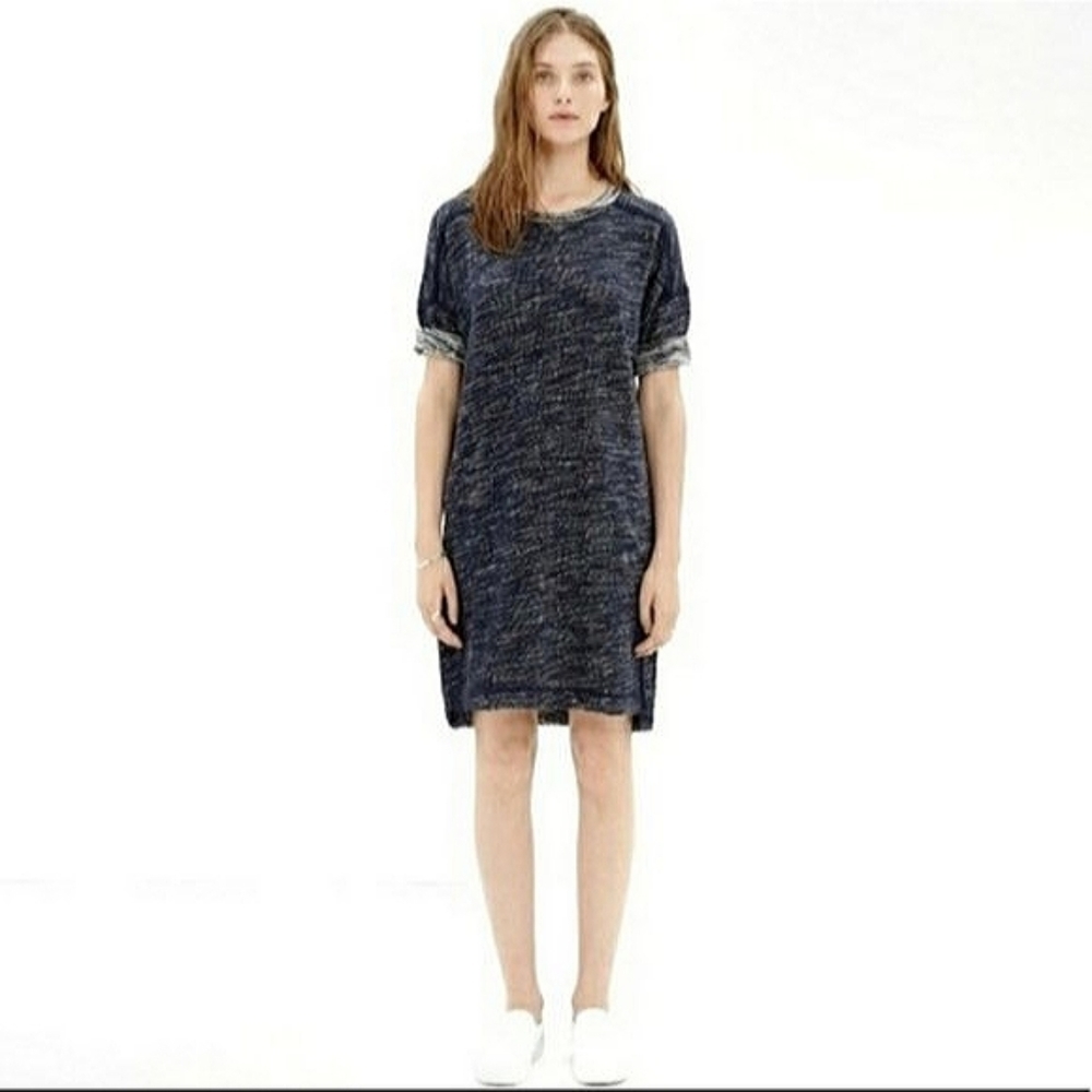 Madewell Short Sleeve Knit Shift Dress